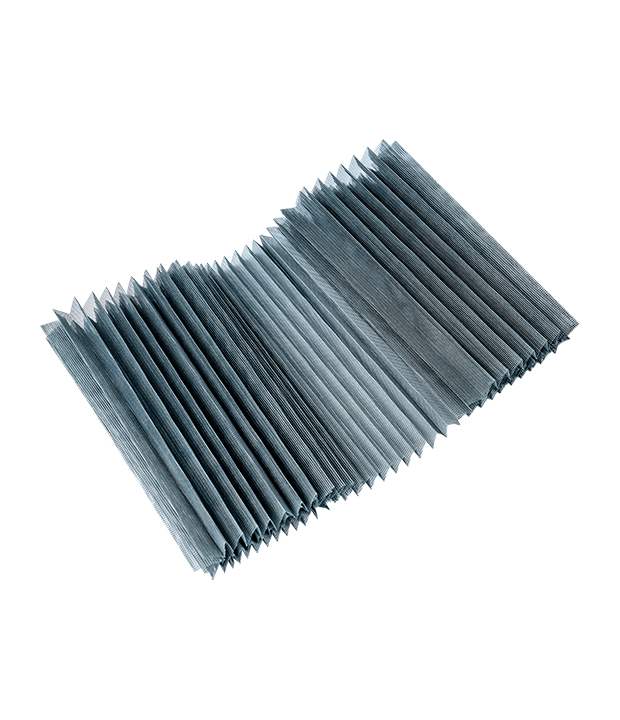 Polyester gevouwen gaas