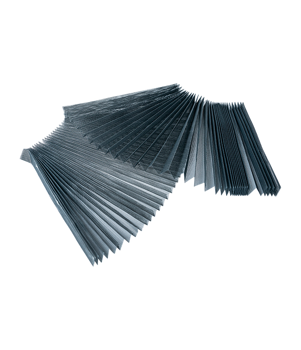 Polyester gevouwen gaas