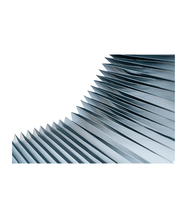 Polyester gevouwen gaas